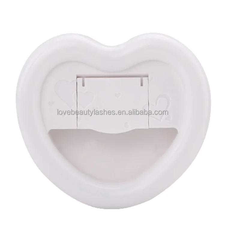 3-Level Brightness Makeup Mobile Phone LED Selfie USB Rechargeable Mini Phone Selfie Ring Light Camera Flash Light