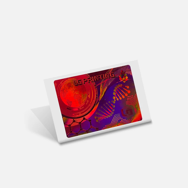 Custom Make Holographic Security Sticker Label 3D Hologram Sticker Label
