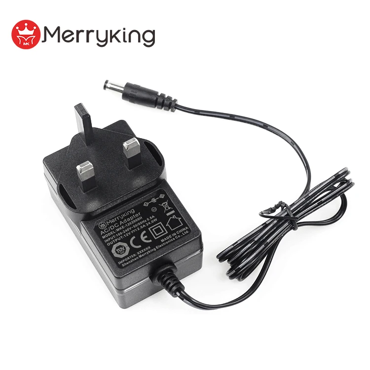 Merryking Великобритания вилка BS CB Ceritifed AC DC адаптер 19,5 вольт источник питания