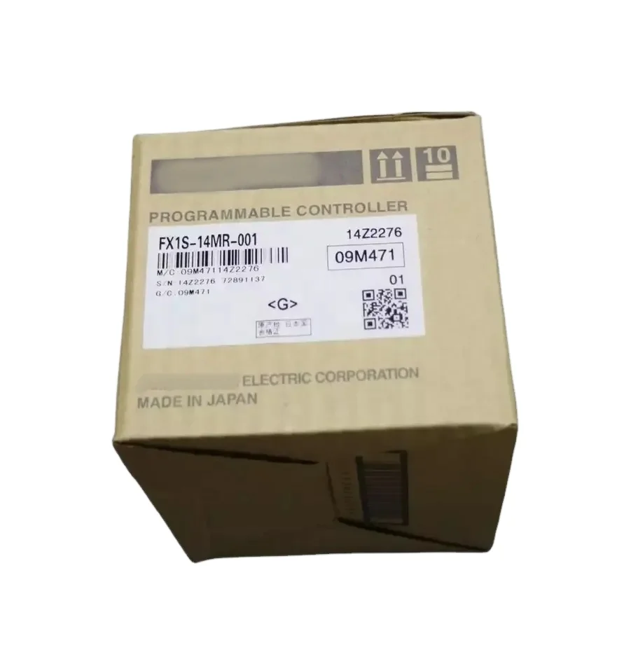 Hot sale New original Mitsubishi PLC programmable controller original ac  FX1S-14MR-001 FX1S14MR001 in stock