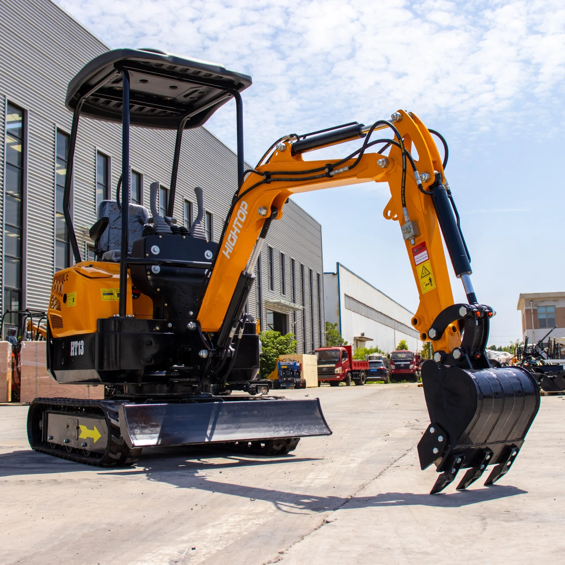 HighTop Digger!!Hydraulic Crawler Excavator Small Excavator 1ton 1.5ton 2ton Mini Excavator