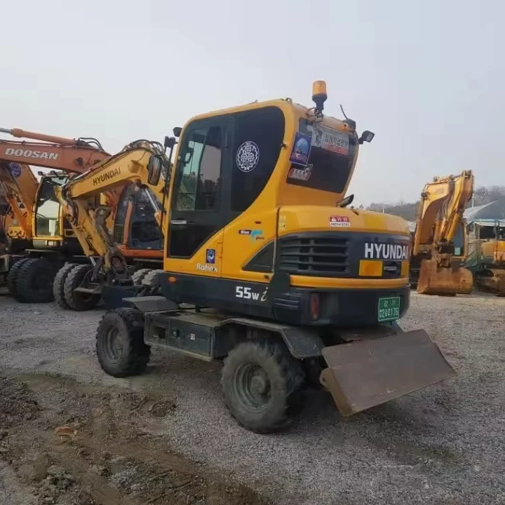 Экскаватор Hyundai 55-7 экскаватор 220-9s 220lc-9s 215 R220-9s harga baru Землеройная техника 1