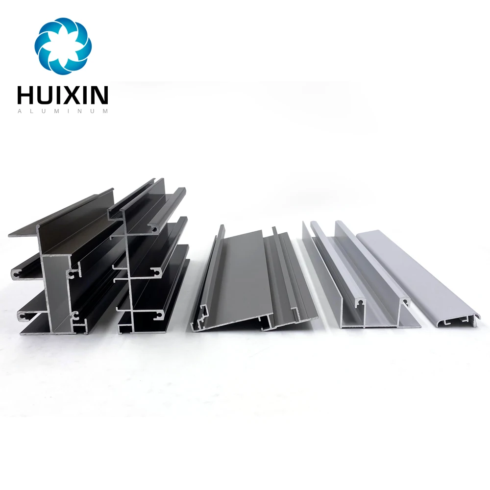 Israel 9000 Series Powder Coated Silver Black White Extrusion Aluminium Profile