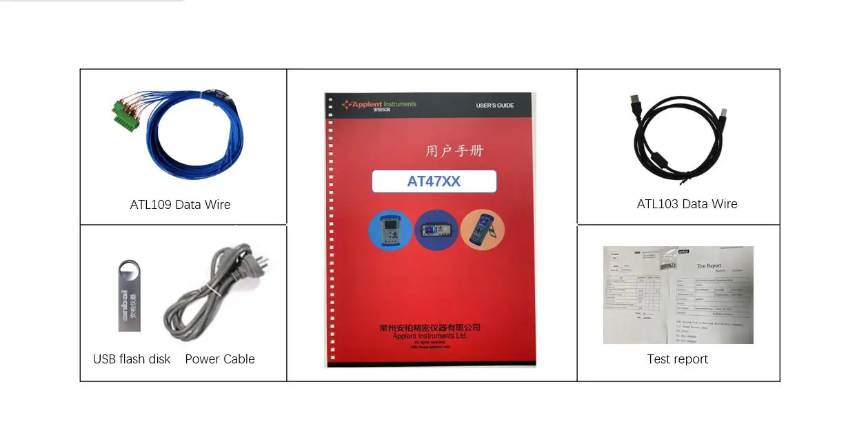 APPLENT Multi-channel  Industrial High Temperature  measuring Digital Multimeter  AT4708