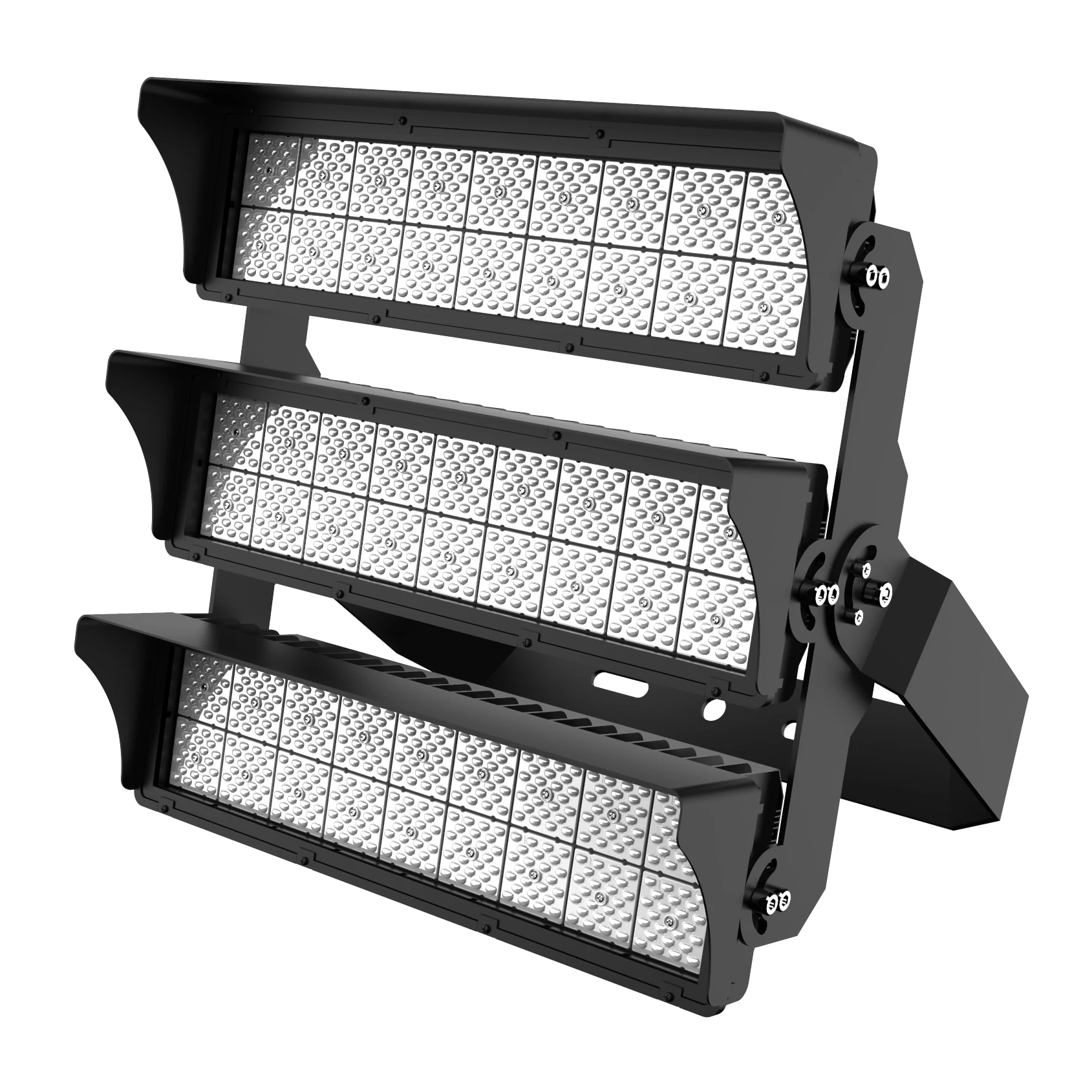 Shenzhen factory die-casting aluminum ip65 waterproof tennis court 4 modules 1000w  led stadium light