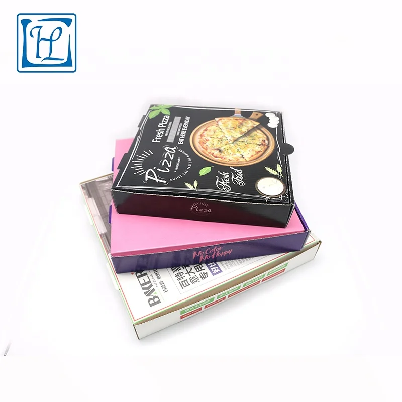 
Top Quality Customized Paper Corrugated Pizza Packing Box 