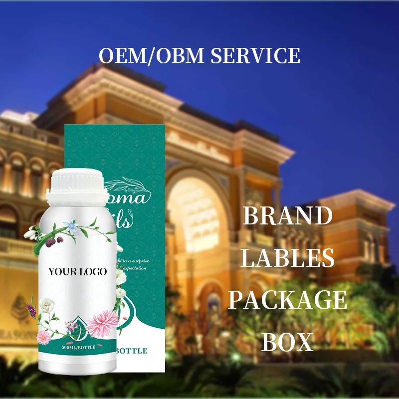 Фабрика по производству ароматизаторов для отеля, 100% чистый индивидуальный ароматизатор для дома, ароматизатор для духов, Эфирный длительный срок службы 500 мл для диффузора