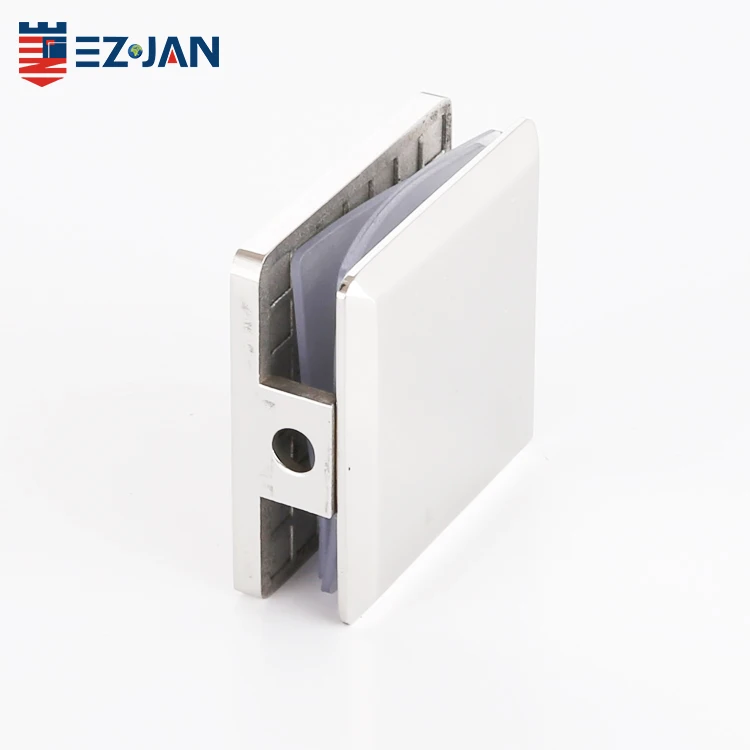 glass fencing square bathroom shower glass door clamp connector
