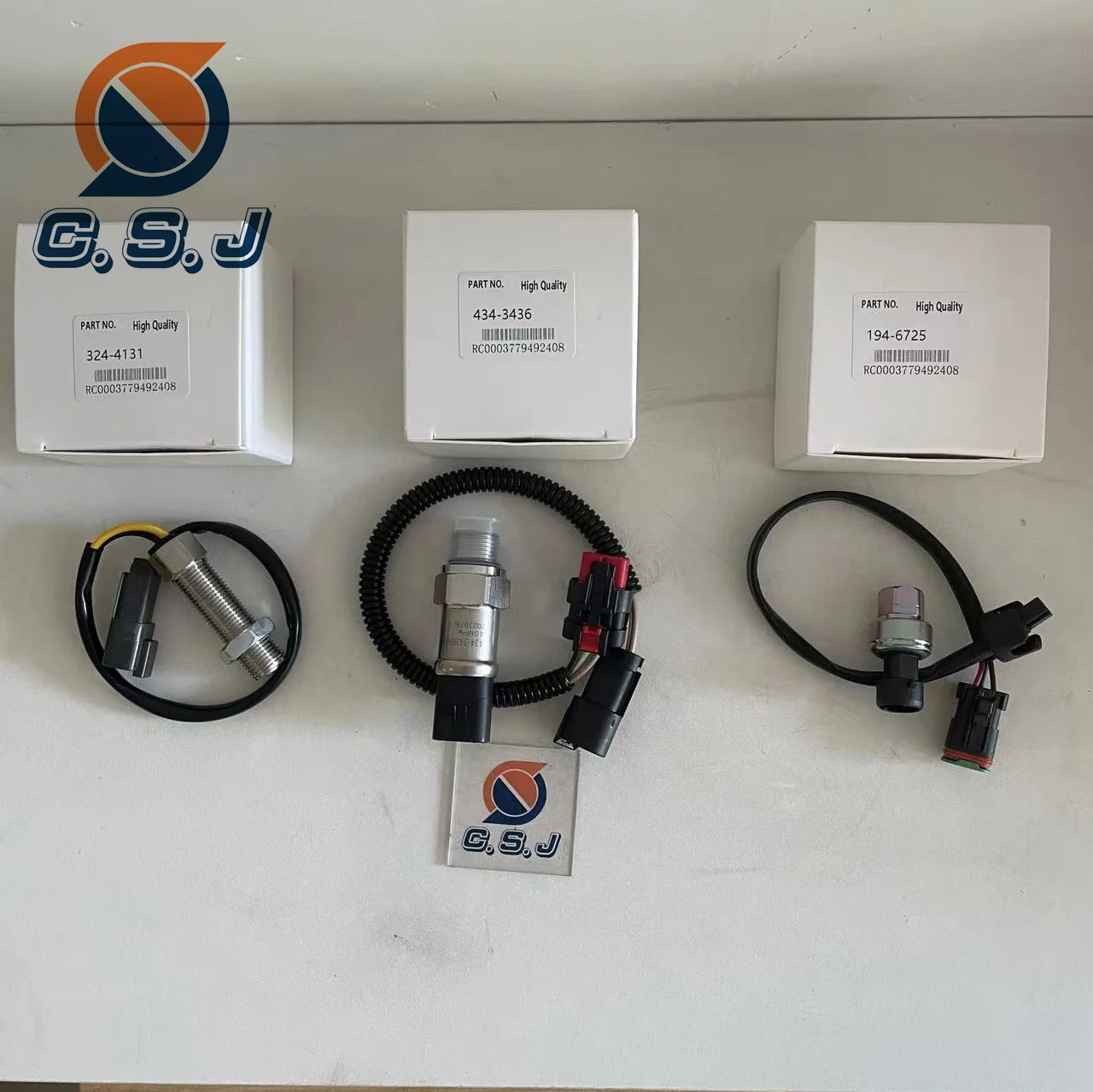 194-6725 1946725 2CP3-68 Oil Pressure Sensor For CAT E320D E330C E336D 324D 325D 326D 328D Excavator