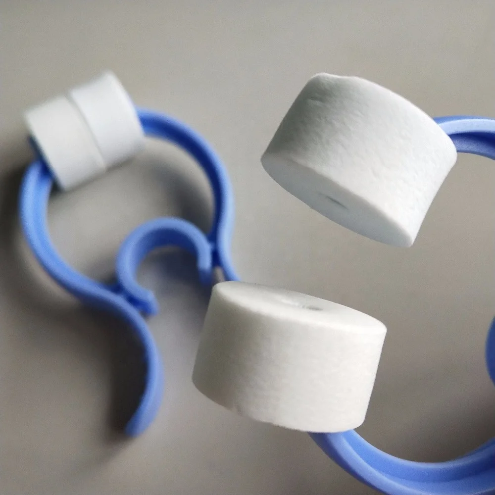 Medical supplies plastic Nose Clips ABS blue color