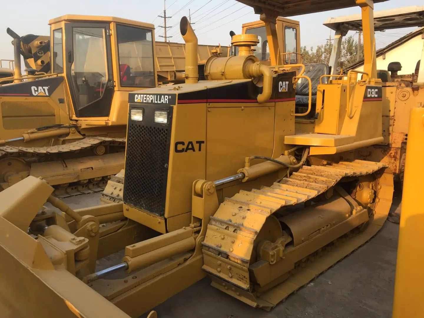 Used d3c cat bulldozer original cat dozers d3 d3k d3m d3c