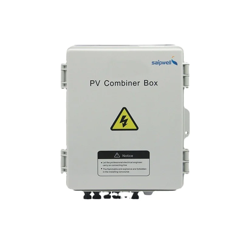 4-струнный блок-комбайнера SAIP с Молниеносным предохранителем 10А, выключатели для системы солнечных батарей