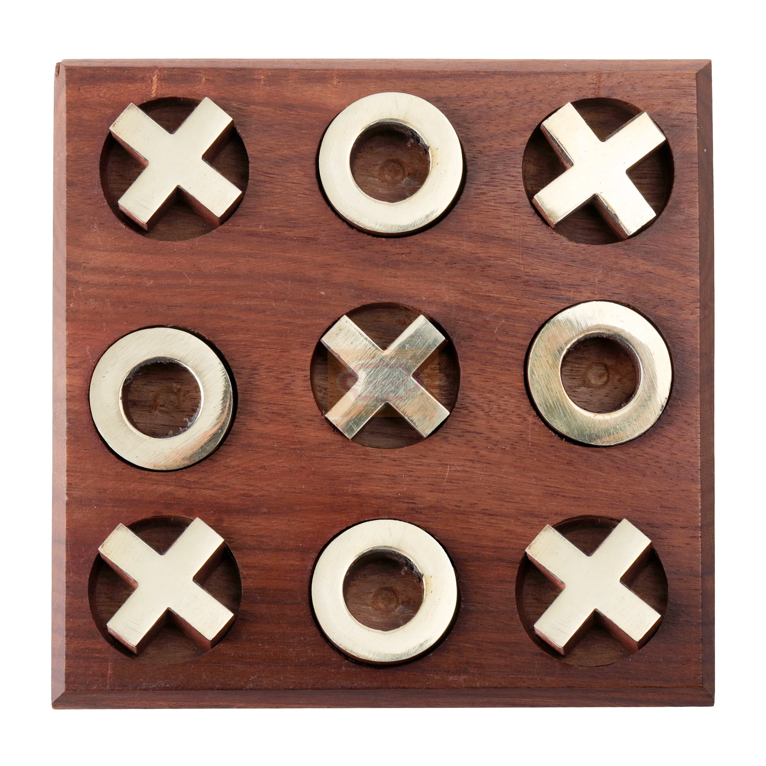 Extreme quality beautiful and decorative handmade wooden Tic tac toe games box for kids and adults best travel game