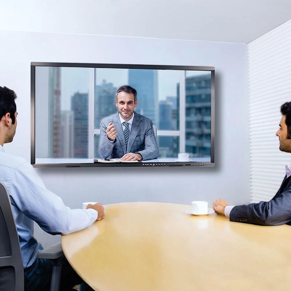 Hot Sale Black Wireless Projection System Optional Interact Touch Smart Board Interactive Panel For Teaching