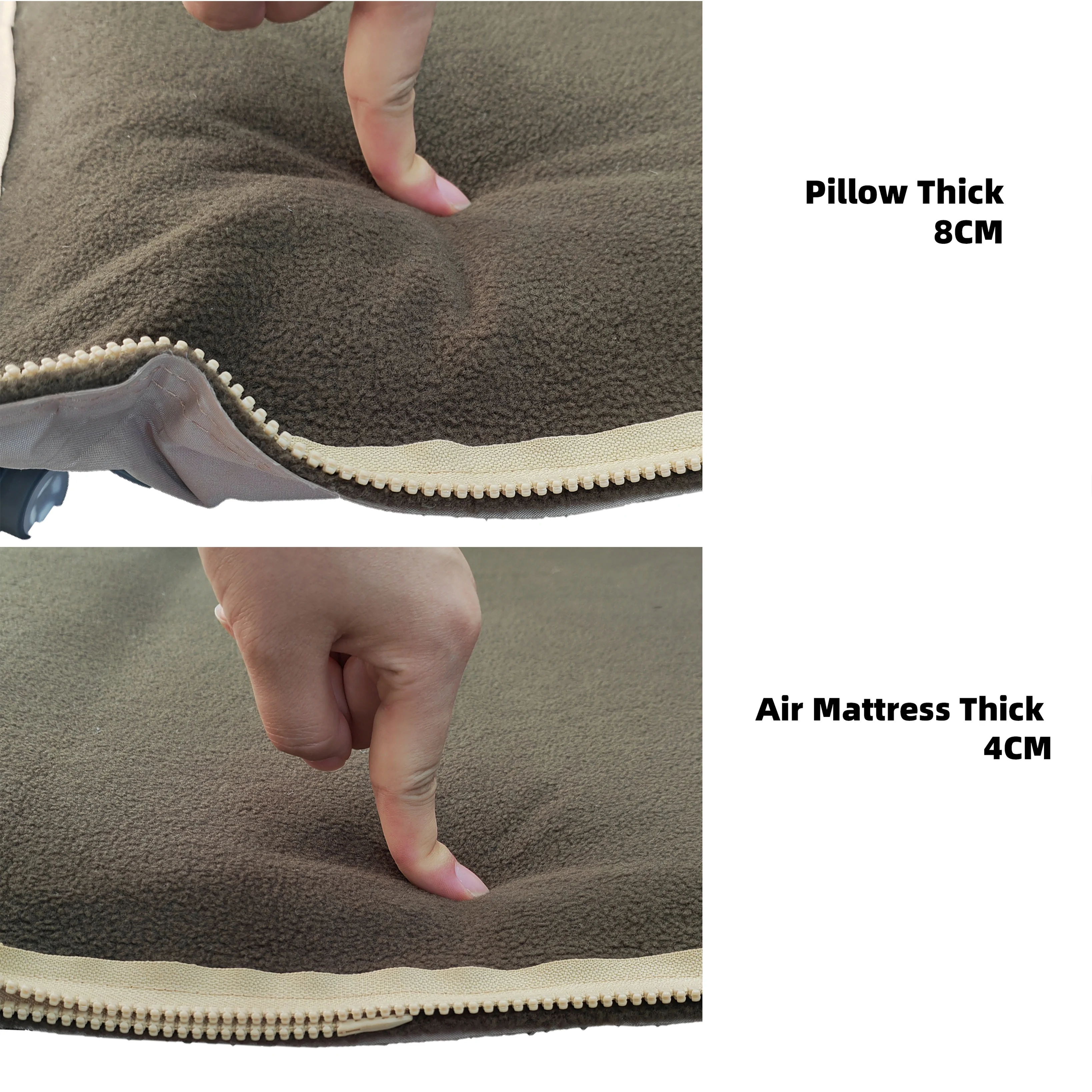 Adult Comfort Lightweight Portable Outdoor Sleep Bag New Design 3kg Winter Sleeping Bag with Sponge Mat