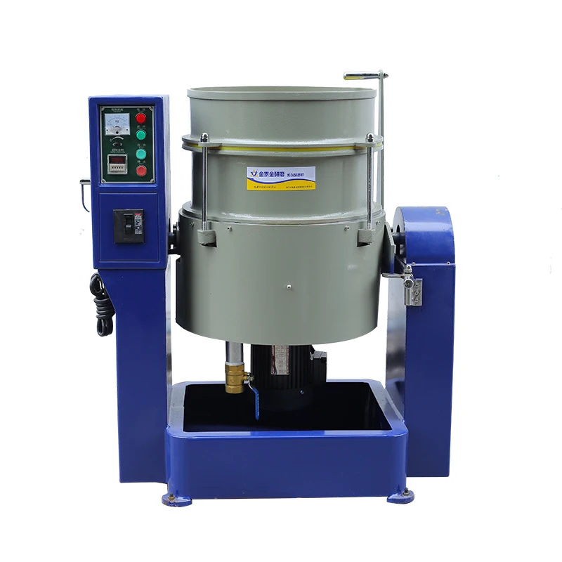 Jewelry 120l fully automatic centrifugal disc finishing machine Metal polishing machine