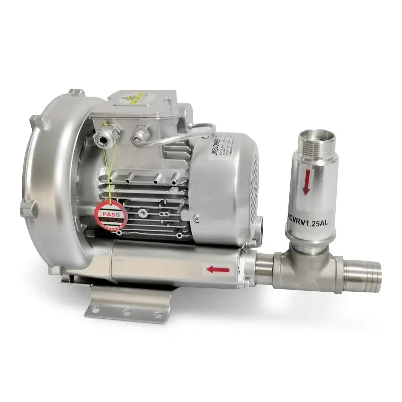 RV-01/02  aluminium alloy vacuum pressure relief valve for turbo blowers