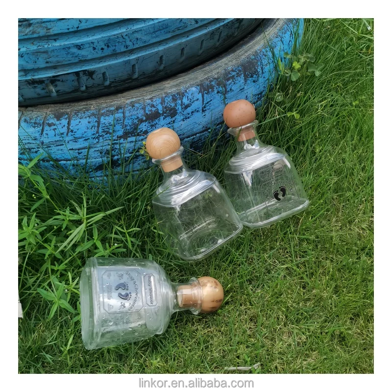 12OZ/375ML Wholesale Party Wine Plastic Cup Set Tequila Patron Plastic Bottle Drinking Cup Patron Plastic Bottles