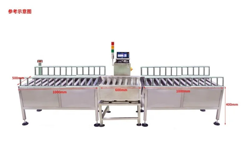 Food Weight Checker Conveyor Online Checkweigher Scales Check Weigher