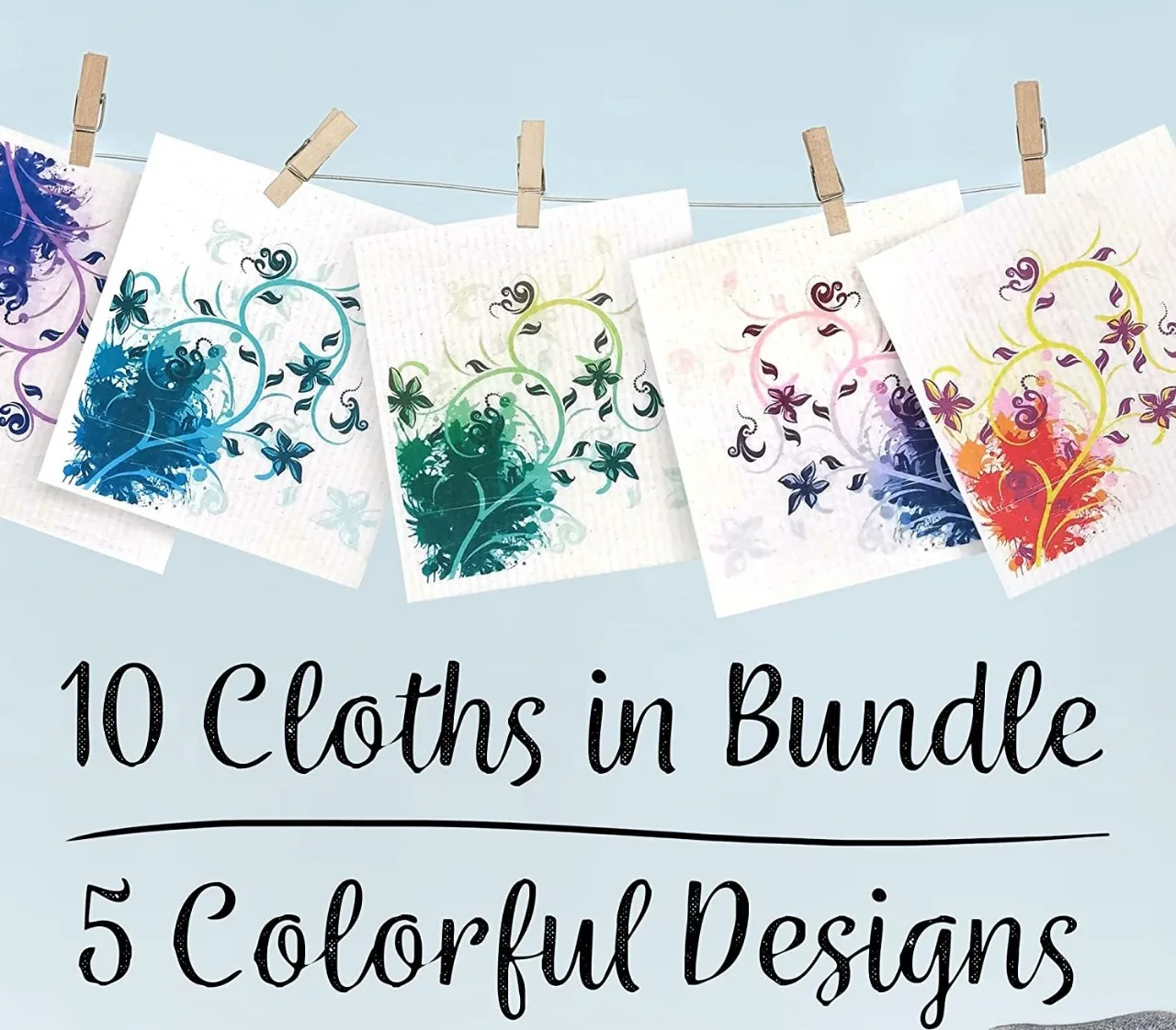 Custom Made Color Any Or Custom Material Cellulose Microfiber Cleaning Sponges Rags Bulk