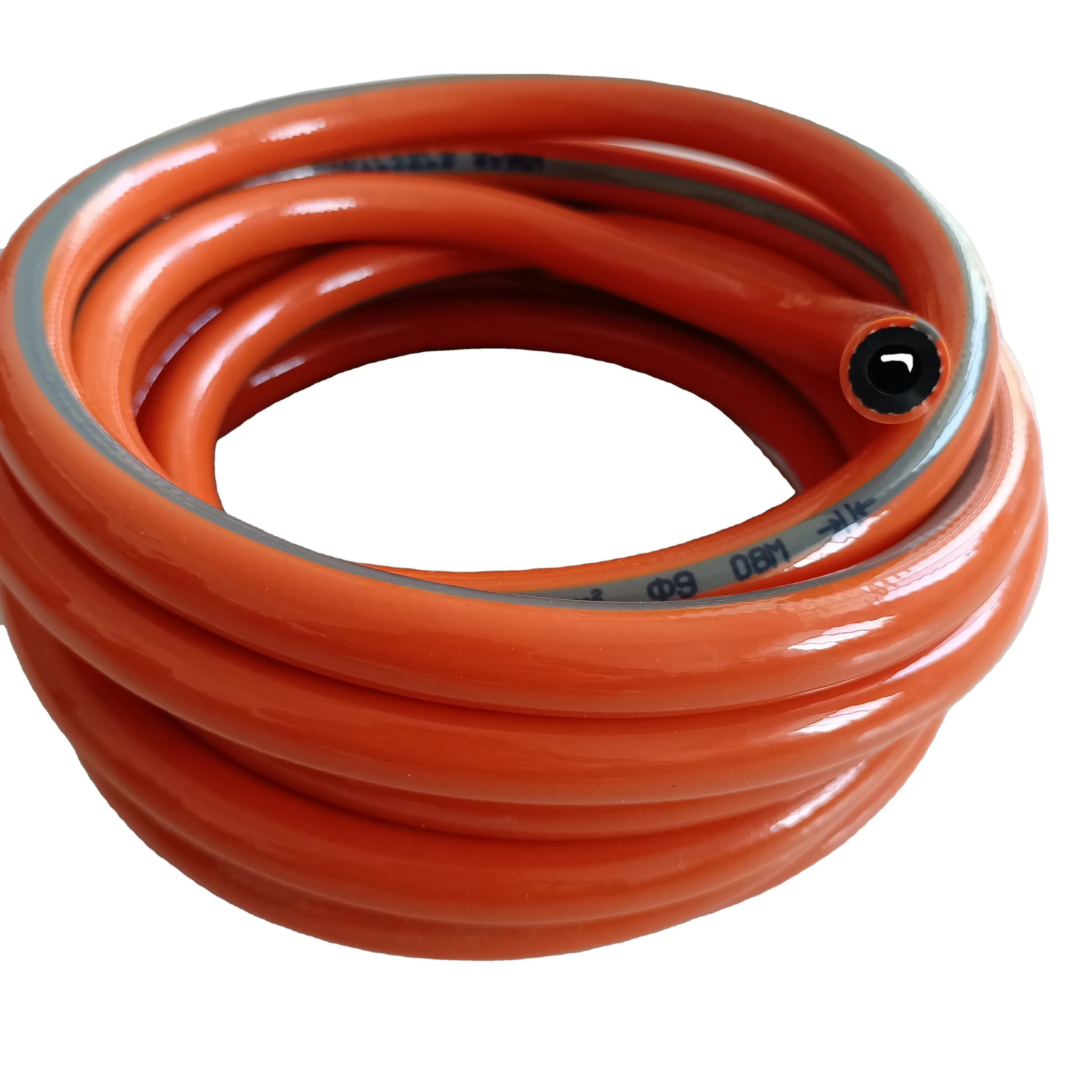 Продажа с завода, гибкий газовый шланг высокого давления из ПВХ, 3 слоя