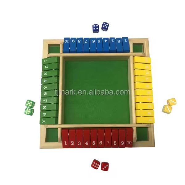 Деревянные игры для 4 игроков