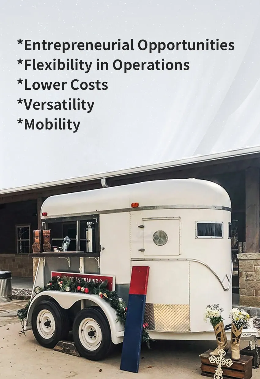 Custom Vintage Taco Street Food Van Cart Fast BBQ Trailers Mobile Food Trucks For Sales