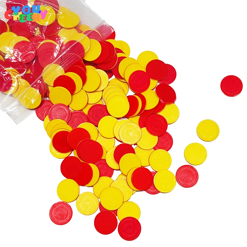 25mm dual color counter bingo game 300pcs