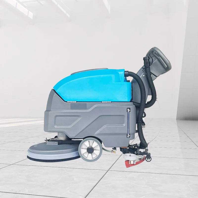 Commercial market industrial tile floor cleaner scrubber concrete dust sweeper machine