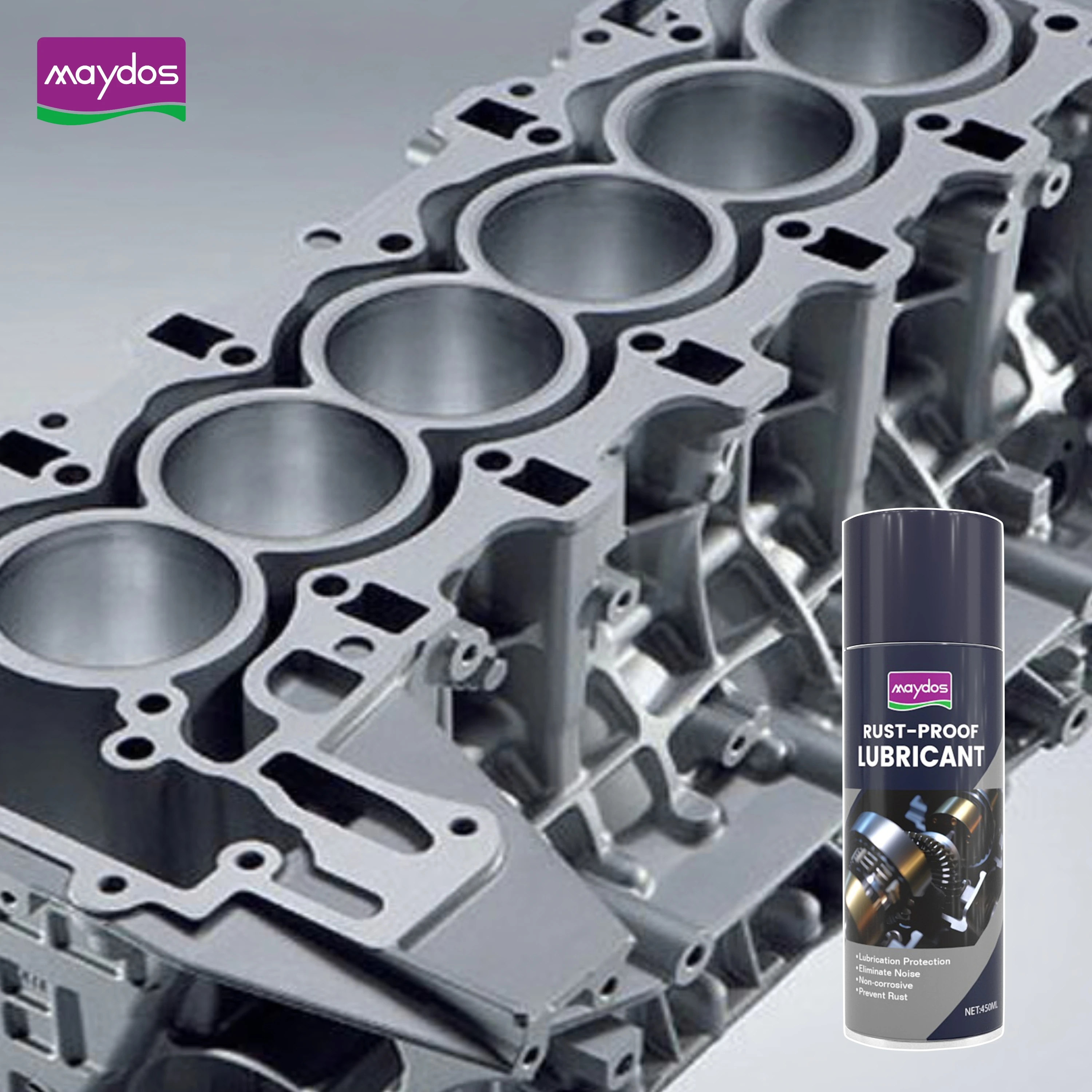 450ml anti rust lubricant spray removal rust prevent lubricant oil spray