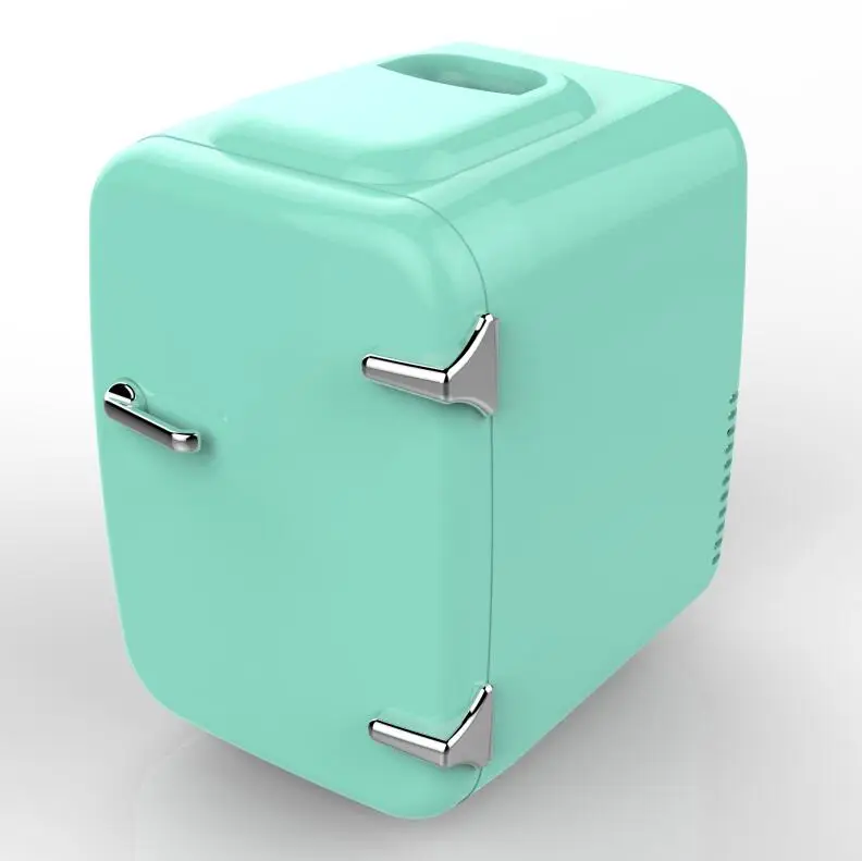 Mini Skincare Fridge Small Mini Makeup Portable 4L OEM Skin Logo Beauty Skincare Fridge Cosmetic Mini Cosmetic Fridge