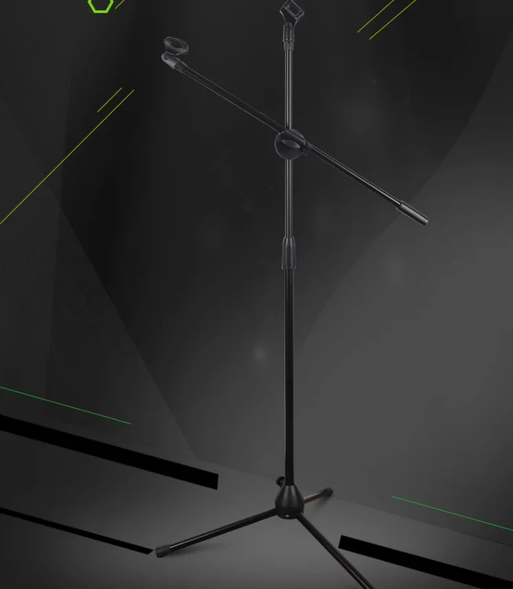 DOUBLE MICROPHONE STAND STABLE DELUX