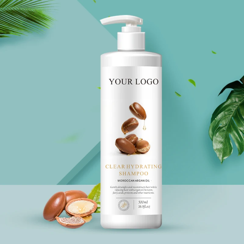 private label bulk hair care damaged herbal morocco argan oil shampoo
