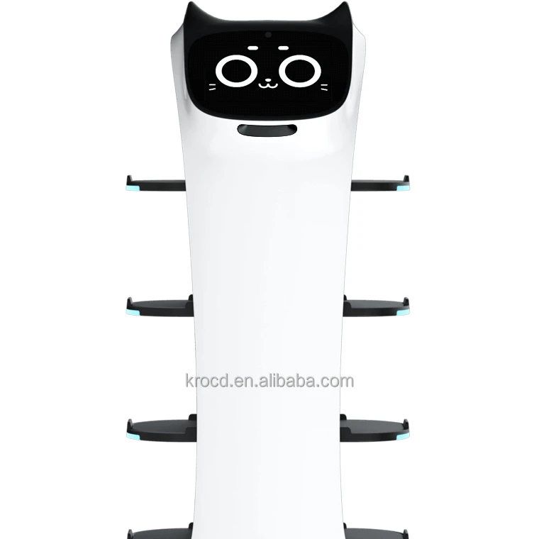 BellaBot Waiter A Smart  Food Delivery Robot Robot Popular well-loved Waiter Robot Restaurant