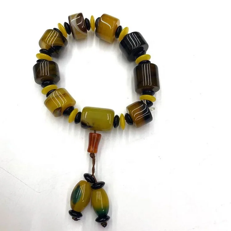 Best Price Natural Gemstones Jewelry Making Black Glass Two Scouts Rose Quartz Beads