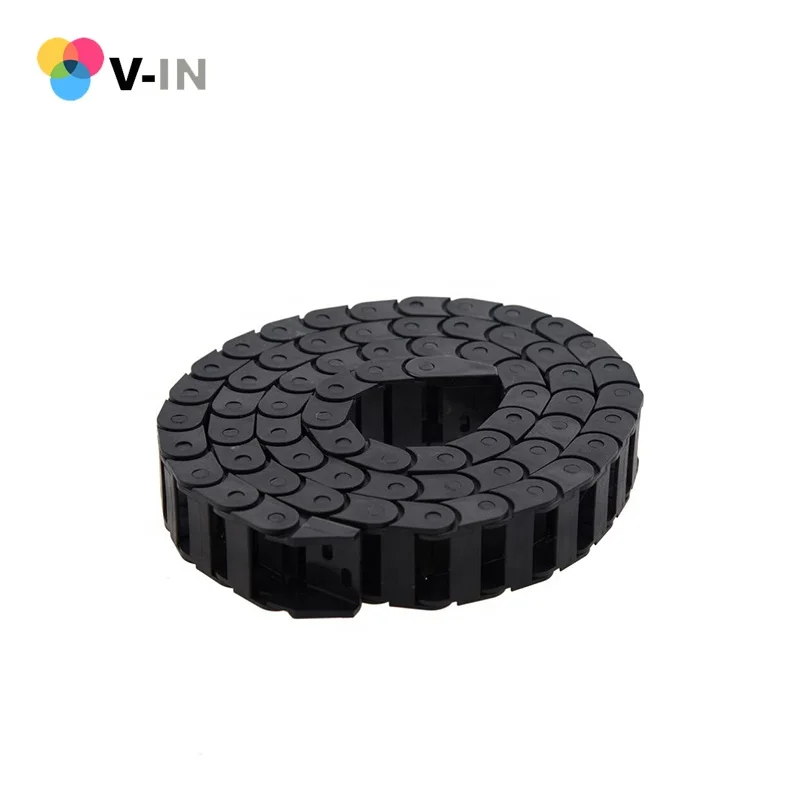 10*10mm Cable Drag Chain for HP Printer T120 T520 Continuous Ink Supply System for HP 711 Hose Cable Chain