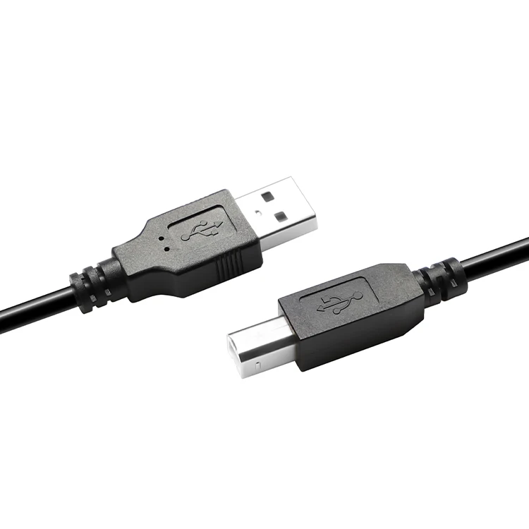 tezy USB 2.0 Printer Type A Male to Type B Male Printer Scanner Cable