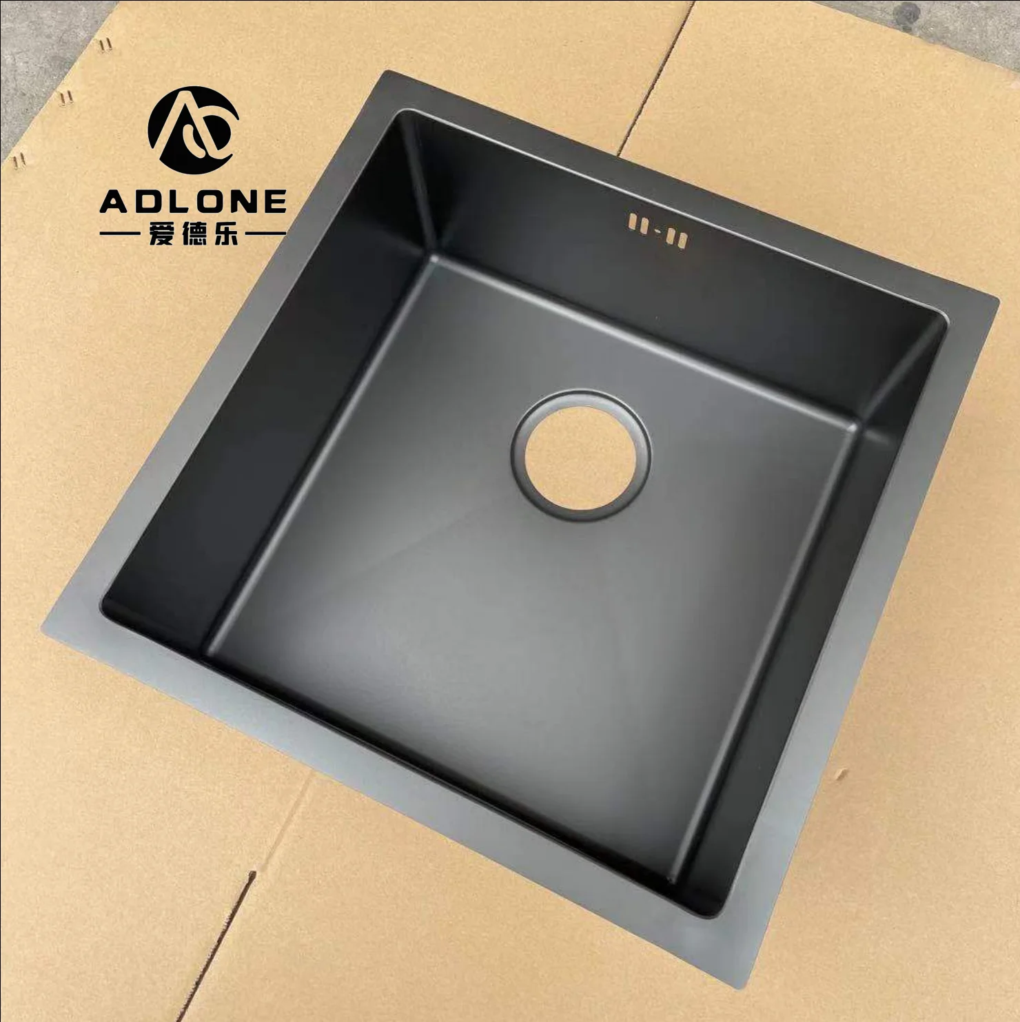 ADLONE Factory Handmade Single Bowl 304 Stainless Steel Kitchen Sink