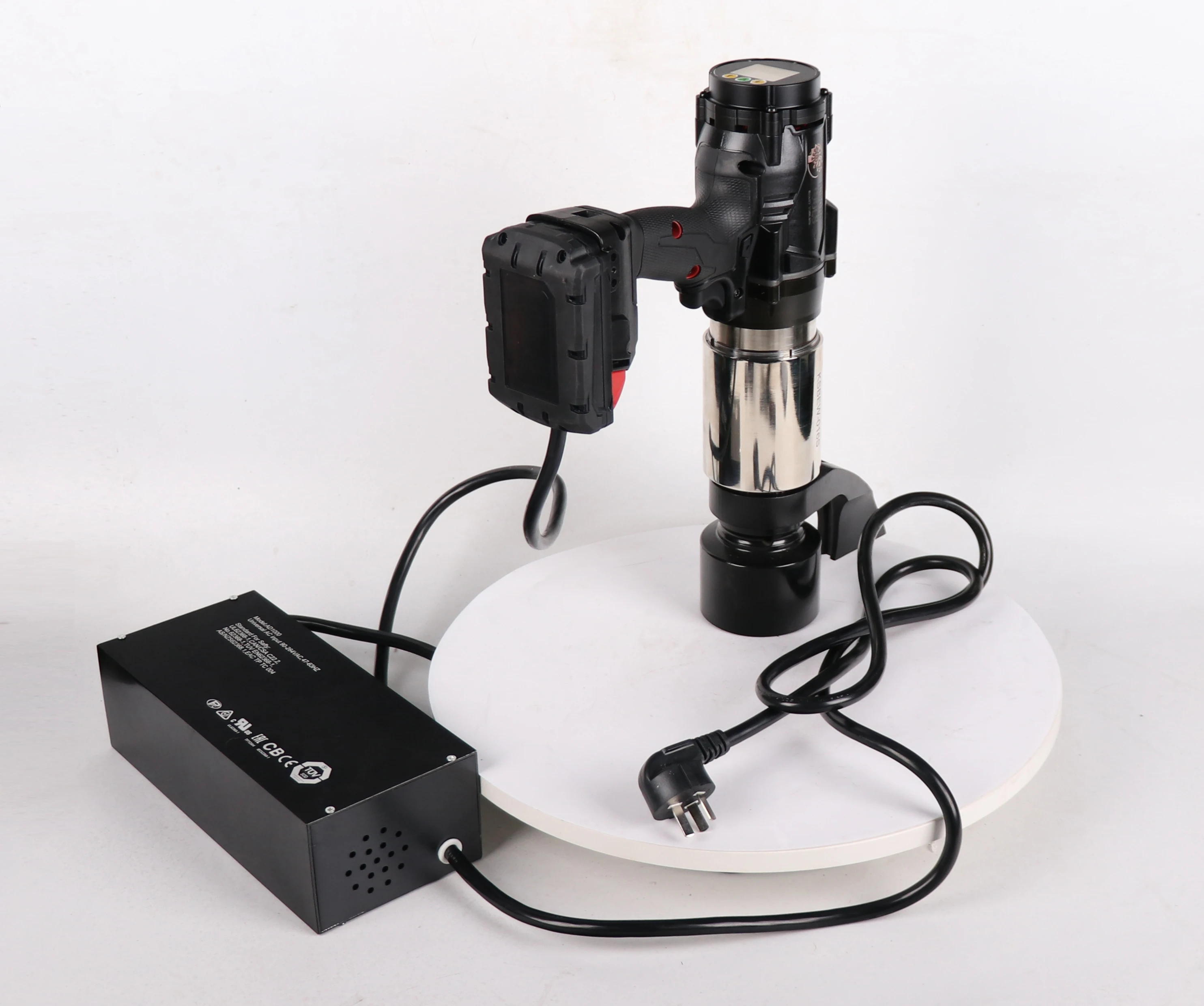 KSBEW-40S 4000Nm digital cordless electric battery socket torque wrench with internal procedure