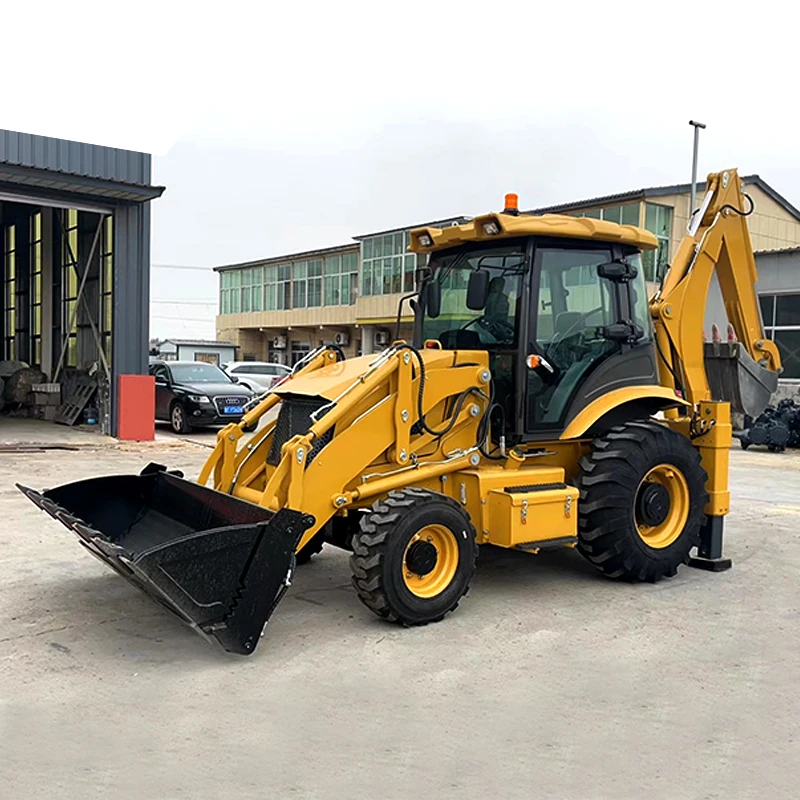 SAAO Group Backhoe Loader Large Earthmoving Construction Machinery Price Very Good