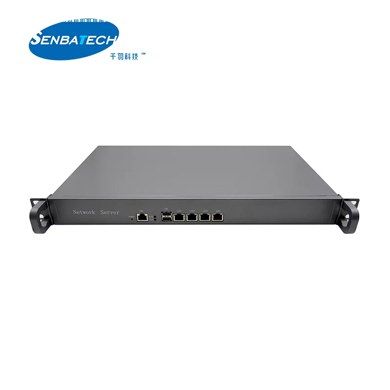 4 Lan Ports with Routers Firewall Celeron J4125 Processor Routers Firewall Appliance with VGA