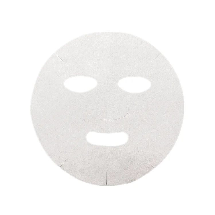 China Factory OEM Customized 100% White Bamboo Fiber Mask Sheet For Face Cosmetic Beauty Skin Care Sheet Mask