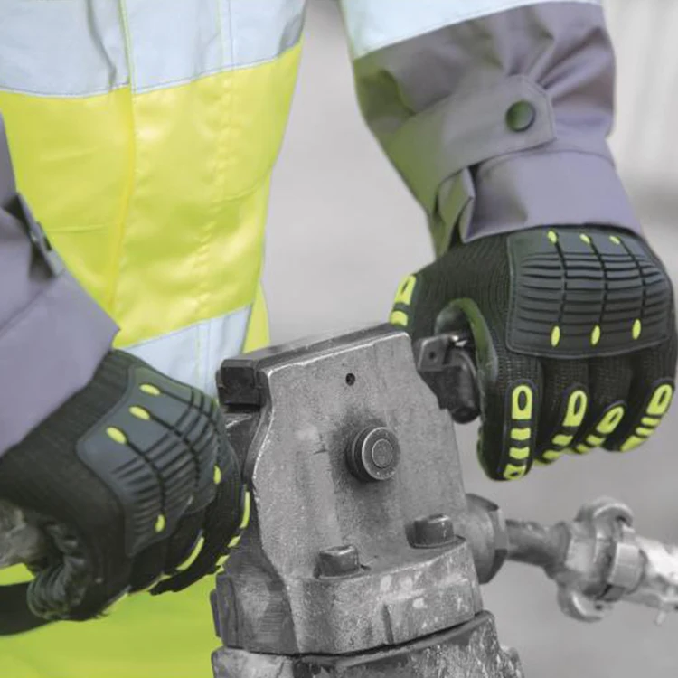 Deltaplus VV904 Guanti Da Lavoro Work Safety Gloves Anti Vibration 100% Polyester Heavy Duty Working Guantes De Latex Gloves