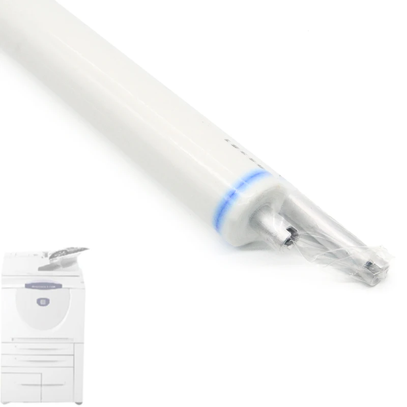 Moisture Resistant Design Cleaning Web Roller For Xerox WC5645 5655 5735 Copier Spare Part Cylindrical White Cleaning Web Roller
