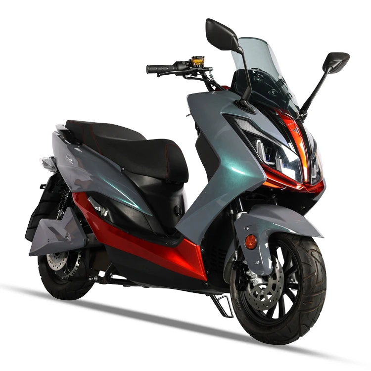 2022 New Model of Fy32 Hub Motor 1500/2000W Big Size Moped Electric Motorcycle Gas Scooter