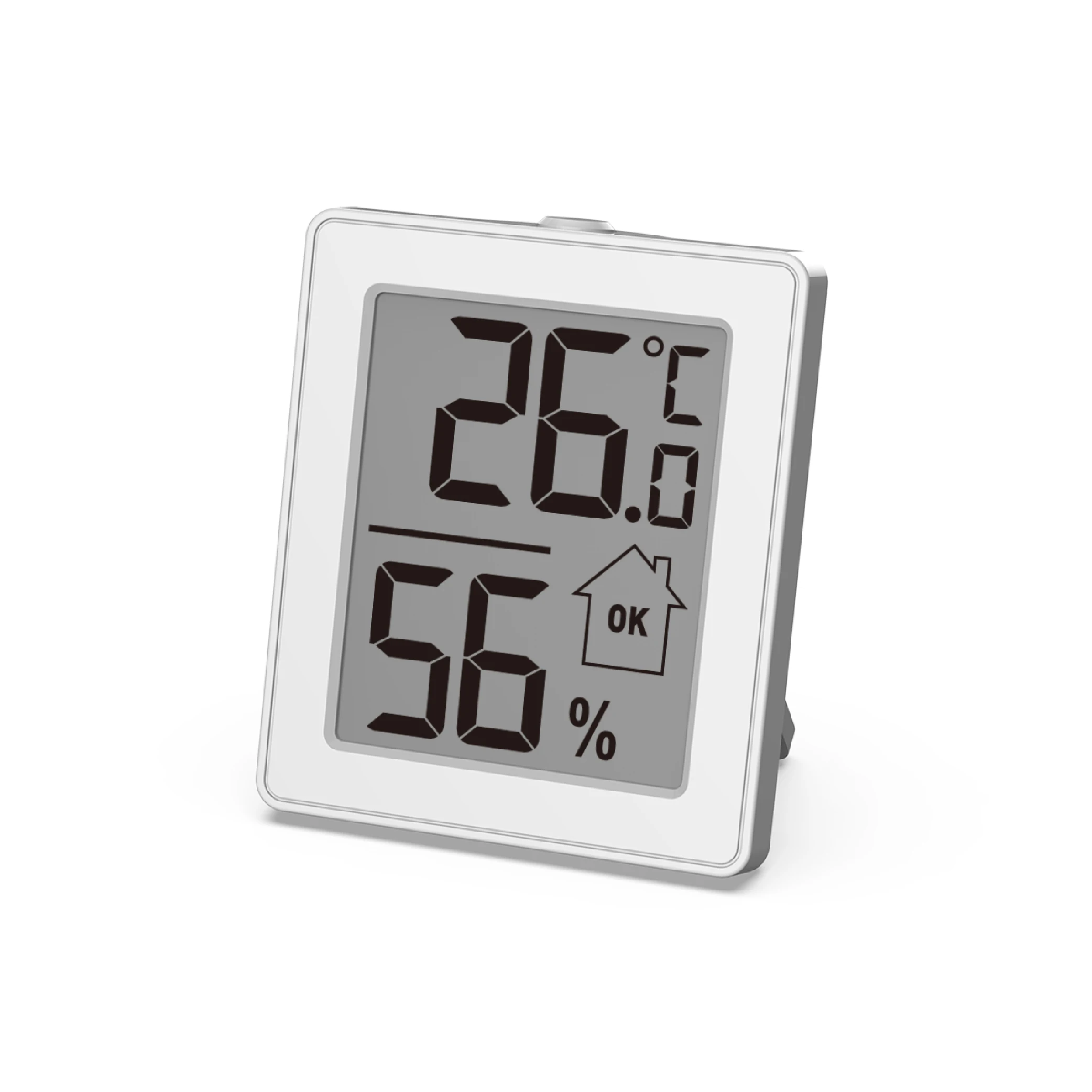 Personal Home Digital Indoor Outdoor Thermometer Weather Forecast Station with Atomic Clock
