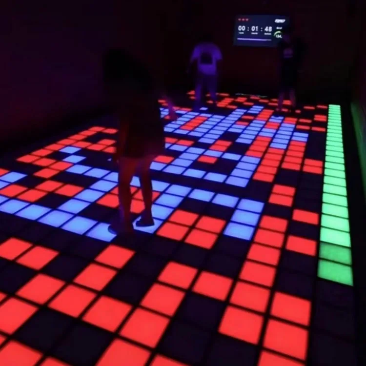 Activate Mega Grid Game Led Floor 25X25 30X30 With Programs Interactive Game Floor Tiles Kids