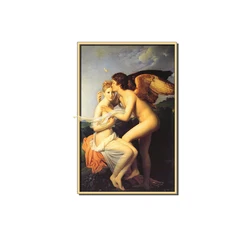 Oil painting nude male and female human body color painting home decoration