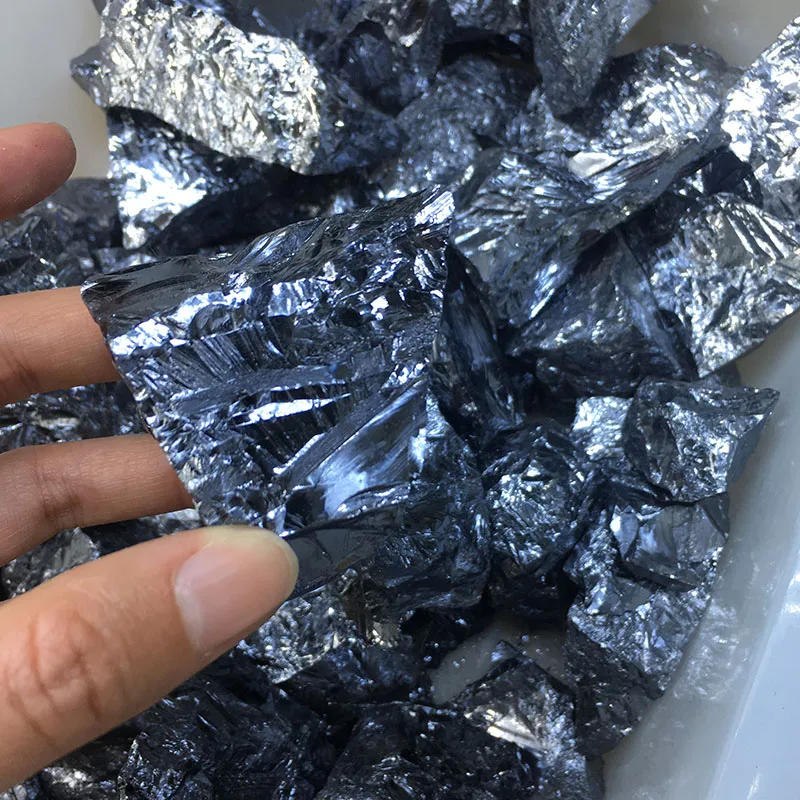Nature Terahertz Crystal Rough Rock Stone Tungsten Mineral Specimen Unpolished for Decoration