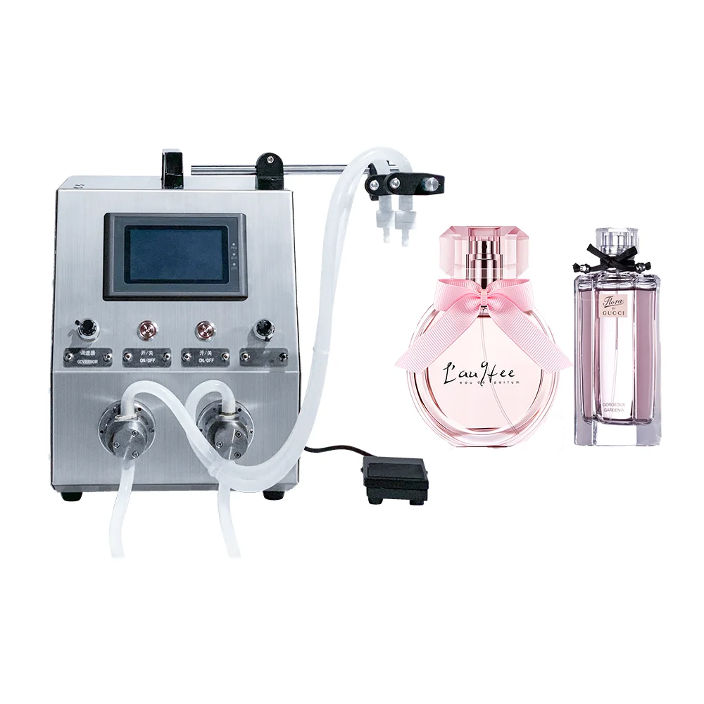 TNDE 2 Heads  Milk Juice Filling Machine Semi Automatic Bottling Machine beverage Production Line